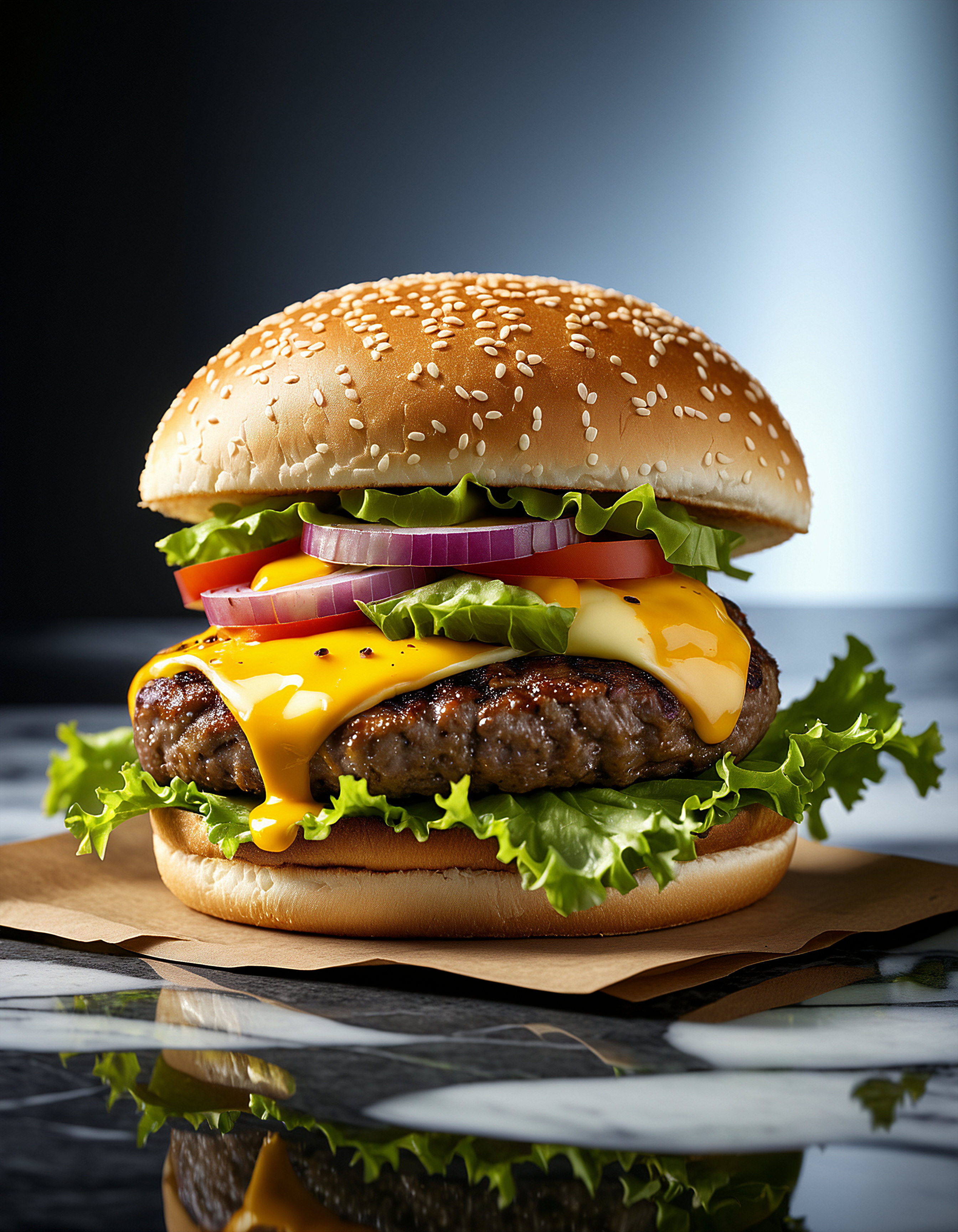 Artisan burger